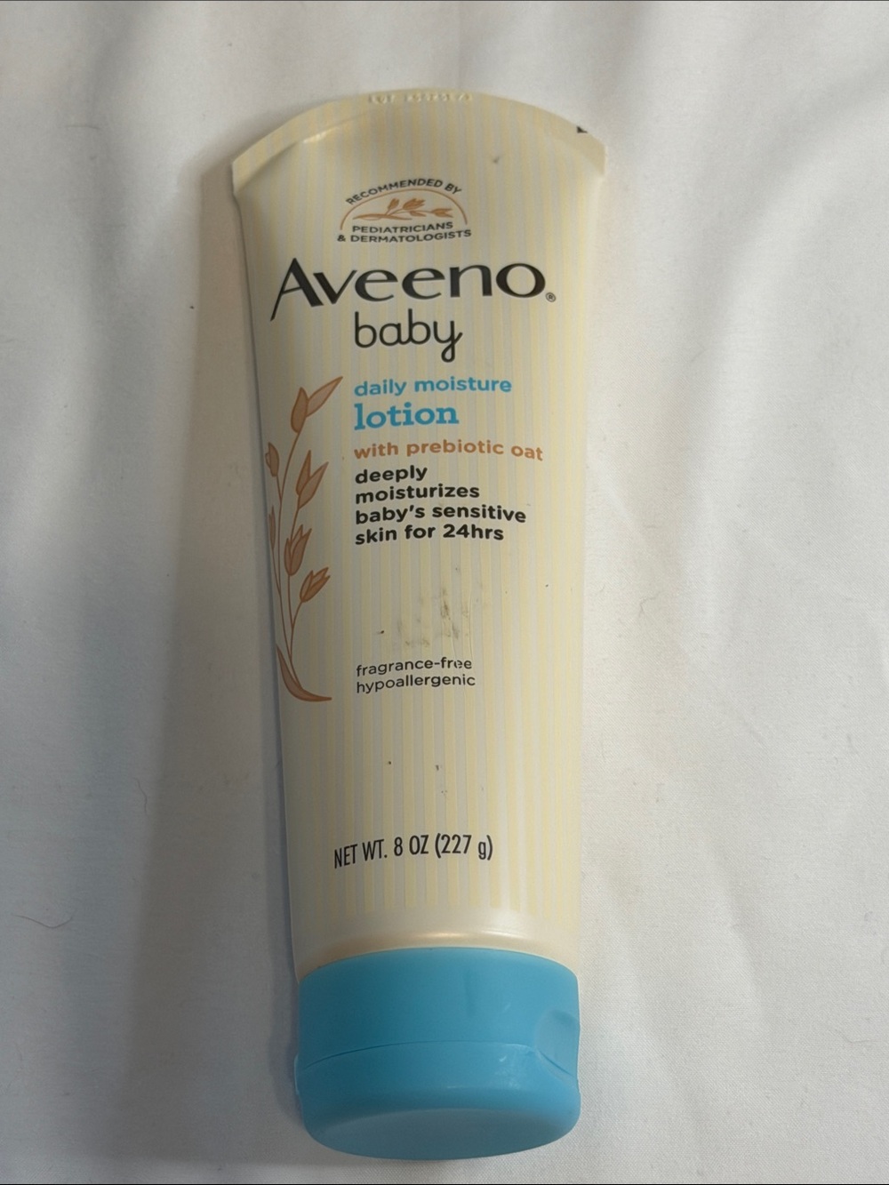 Baby Daily Moisture Lotion - Cream Bottle with Blue Cap